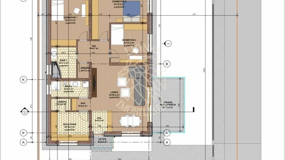 Casa 4 camere 118 mp+terasa 16 mp-teren 1000 mp-Zona Str. Ghinzii - Poză 7