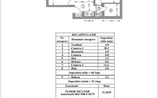 AP. 2 CAMERE BANEASA, MOBILAT/UTILAT, LOC PARCARE, COMISION 0% - Schiță 8