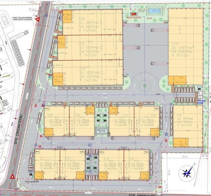 Spatiu industrial hala depozit 1183 mp Buftea DN7, Ifov - Poză 2