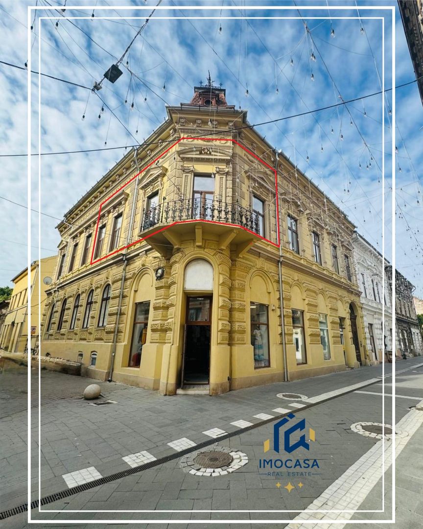 În Centru Arad, Apartament de vânzare Istoric, 2 camere. - Poză 1