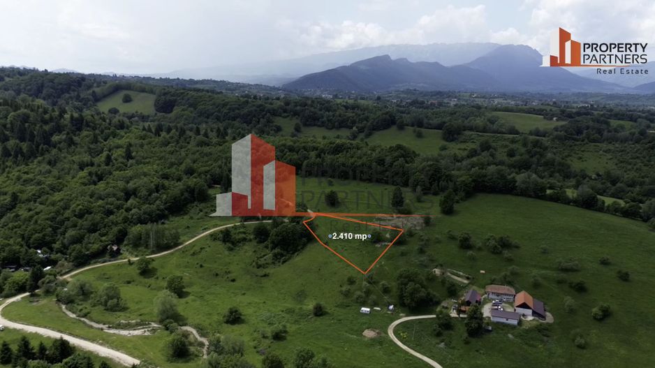 Teren de vânzare – Glejerie Râșnov (comuna Bran) | PUZ aprobat - Poză 1