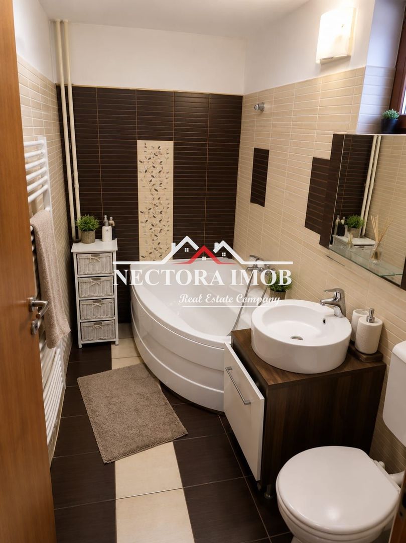 NECTORA IMOB-Apartament 2 camere, Str. Sovata, Renovat, Mobilat/Utilat - Poză 3