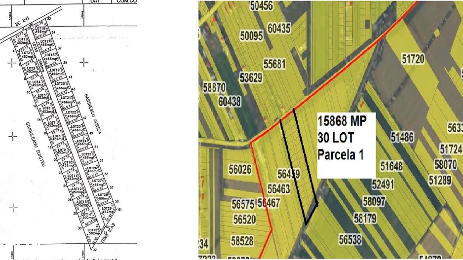 Teren de construit, 19521 mp, zonă rurală - Poză 2