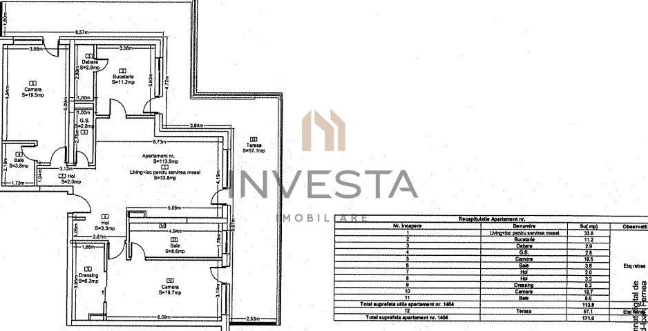 Penthouse exclusivist – Etajul 14, Blocul Seasons, Cluj-Napoca - Poză 3