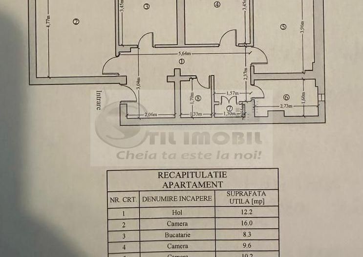 Ap 3 cam, 2 băi, 2 balcoane - B-dul Pacurari , 72.6 mp 129.000 €  neg. - Poză 7