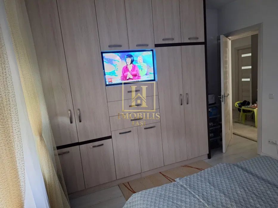 Apartament 3 camere Dec 60 mp mobilat cu gradina Bucium 100000 euro - Poză 3
