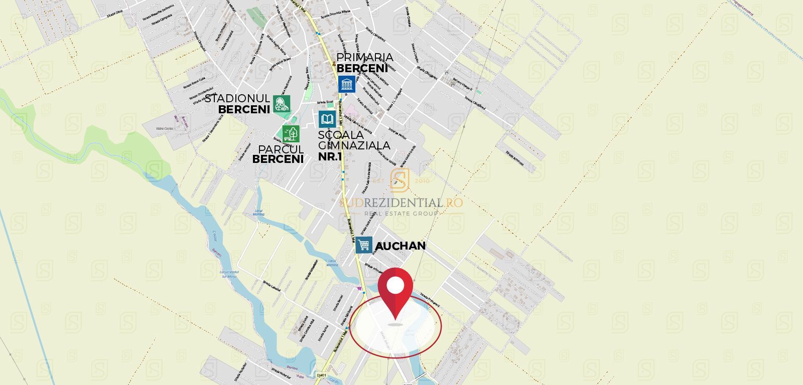 Teren Comuna Berceni - strada Primaverii 417 mp - Poză 3