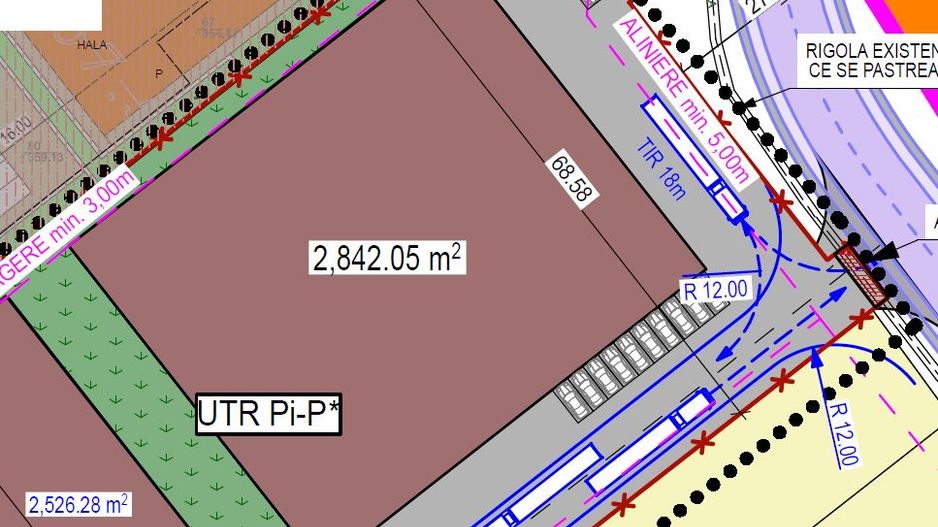 Proiect doua hale 6000 mp PUZ aprobat Baciu - Poză 3
