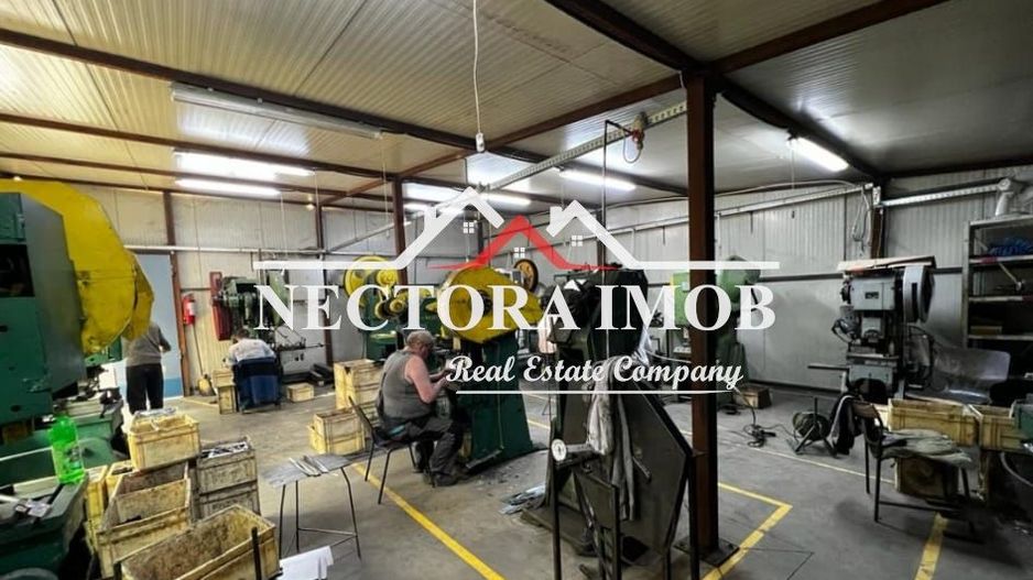 AFACERE-Complex hale industriale-2 loturi(teren+hale=total 4.300 mp) - Poză 9