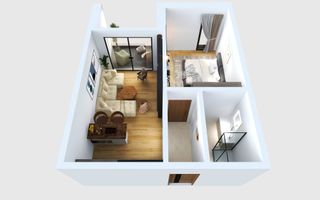 Apartament 1 camera | 37 mp | Etaj 1 | Bloc Nou 2026 | Cetate - Poză 2