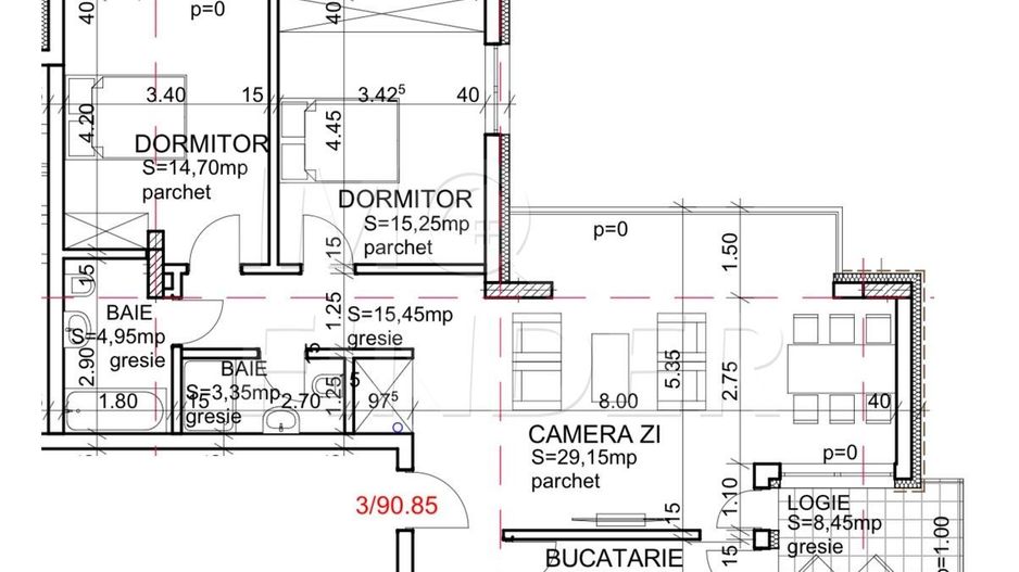 Apartamente Premium de vanzare - 3 camere, Andrei Muresanu - Poză 9