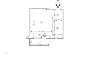 Apartament 1 camera INTABULAT Rediu 69000 euro mobilat + loc parcare - Poză 8