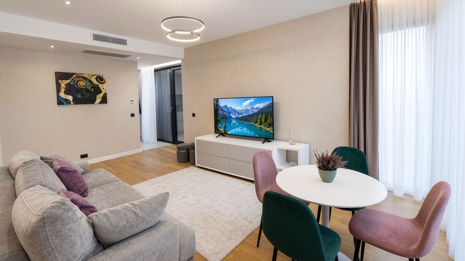 Apartament elegant cu 2 camere în One Herăstrău Towers - Poză 3