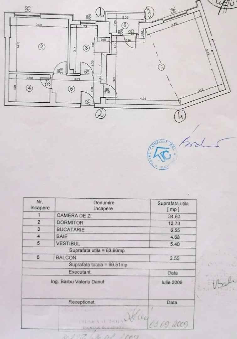 Vanzare Apartament 3 Camere Decebal bloc din 2009 - Poză 11
