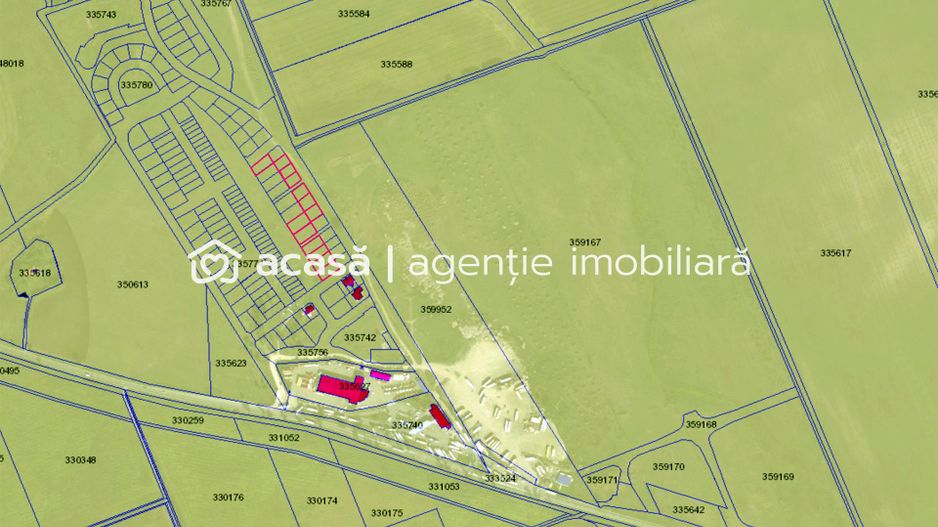 14 parcele de teren, la 6 km de Arad. - Poză 3