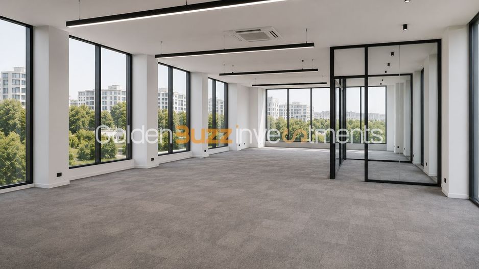 Office space | 100 m² | Clădire  NzeB | Loc Parcare | Terasa amenajata - Poză 3