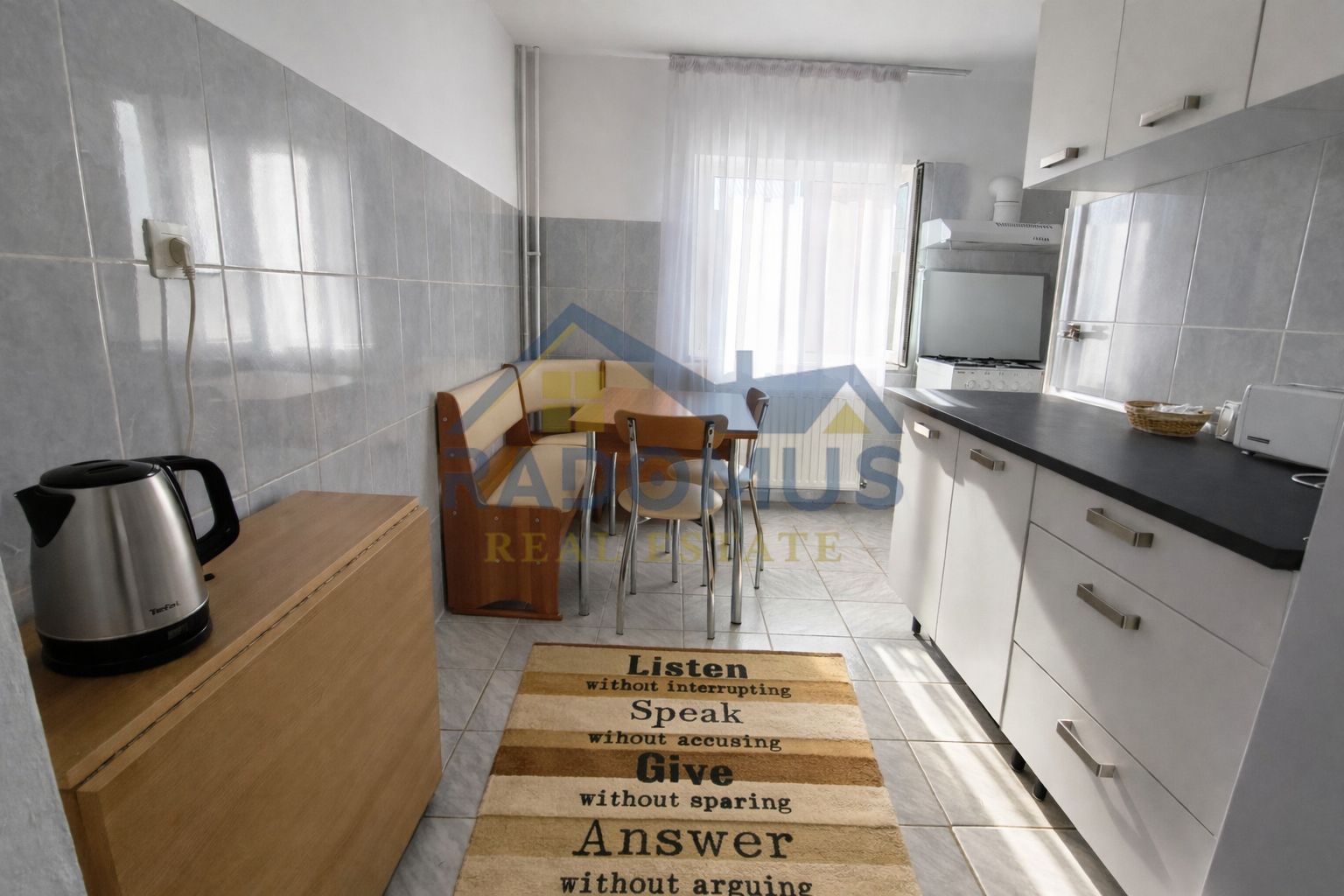 2 camere Vest | Etaj 1 | Mobilat utilat | Balcon închis | 350€ - Poză 5