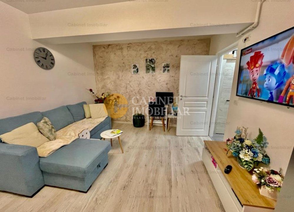 Apartament 2 Camere Bloc Nou Mobilat si Utilat Etaj 3 - Poză 1