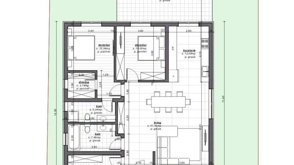 Casa premium cu 4 camere in Cartierul Episcopia din Oradea - Schiță 26