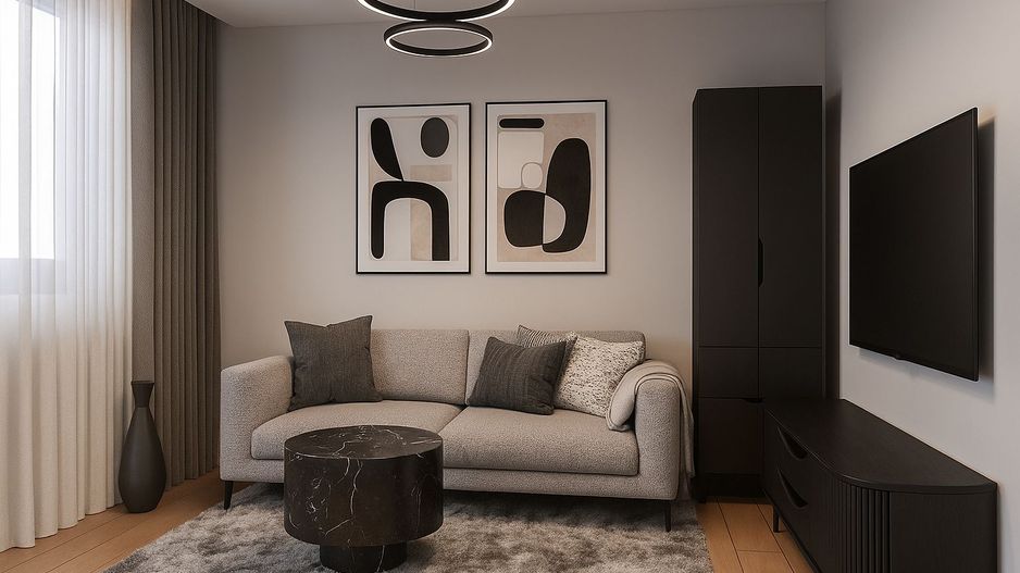 Promo! Apartament NOU 2 camere 62 mp + loc de parcare Cug 126800 euro - Poză 2