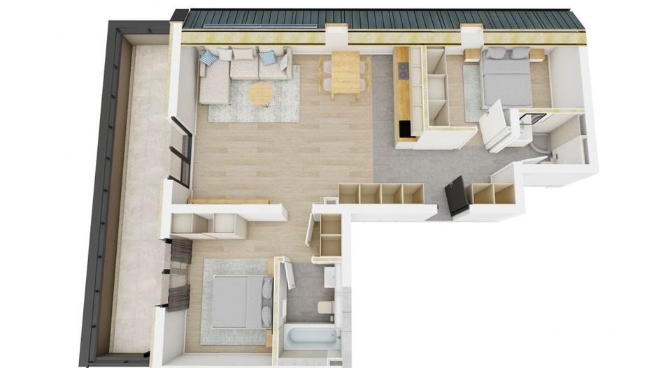 Apartamente decomandate | Lift | Gradina proprie | Dezvoltator - Poză 19