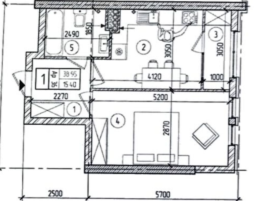 Vânzare, apartament, 1 cameră, strada Dimineții, Botanica - Poză 3