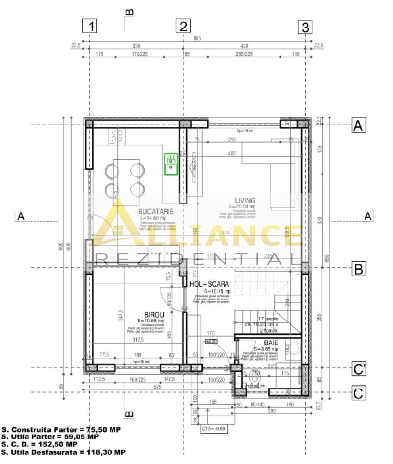 Casa Individuala - 5 camere 3 bai - Teren 300 MP - Poză 13