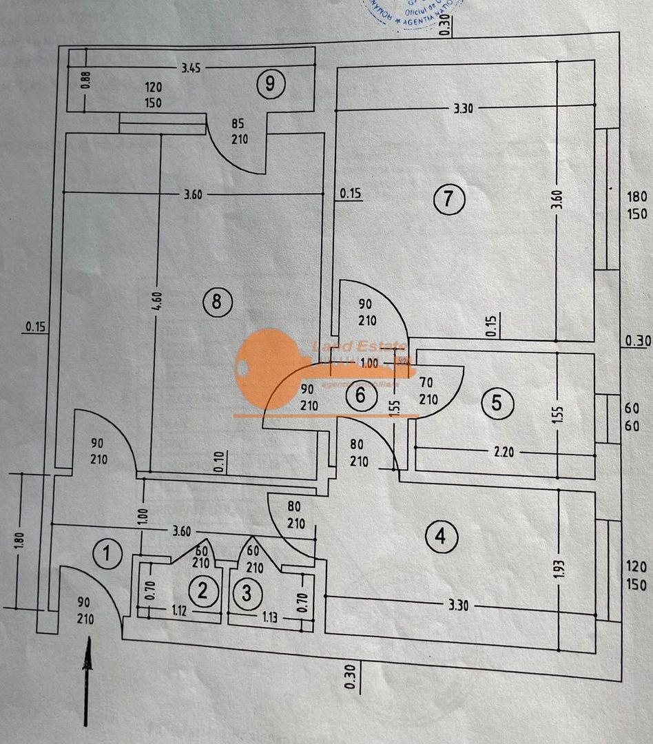 Apartament 2 camere | Renovat complet | Drumul Taberei - Schiță 9