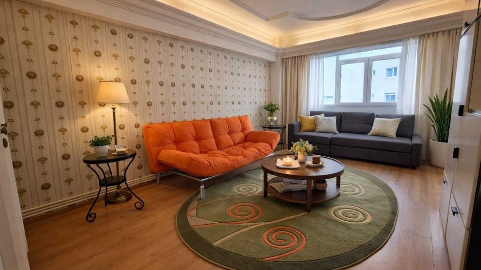 Apartament luminos 2camere, cu vedere la parcul Tineretului. Cu Centrala proprie - Poză 1