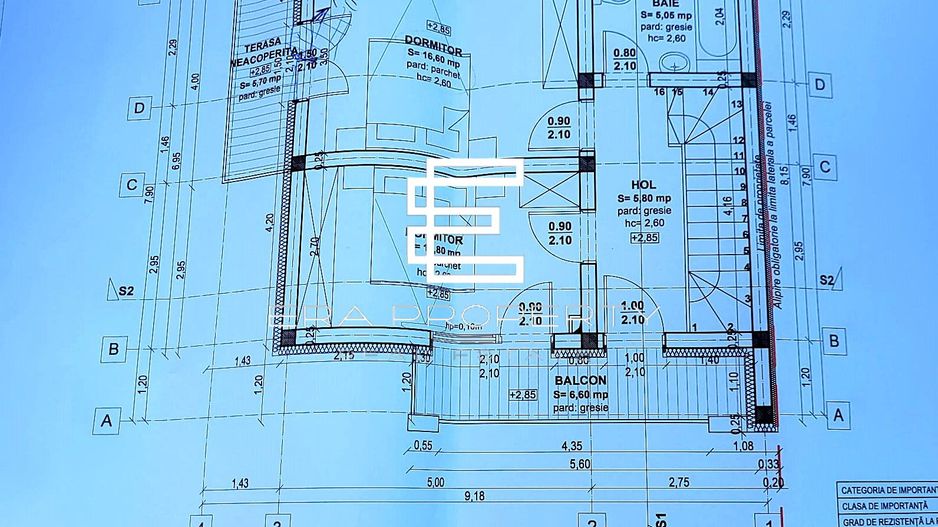 Casă modernă în Sibiu – etaj retras, terase -teren 213 mp - Schiță 6