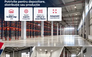 Hala productie & depozitare 9317mp / 1500mp / 3000mp | Pallady – Teclu - Poză 18
