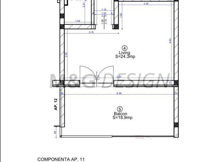 Apartament 1 camera Giroc bloc nou - Poză 7