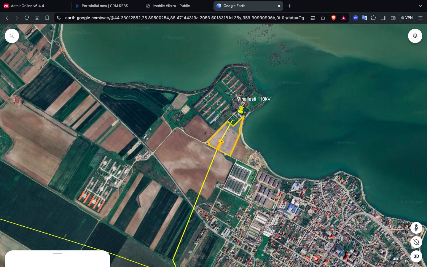 Teren extravilan Mihailesti 15 ha - Poză 11