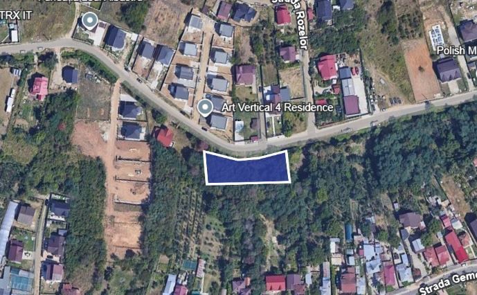 Teren intravilan  1299 MP  Geamana, Pitesti – zona excelenta, toate utilitatile - Poză 2