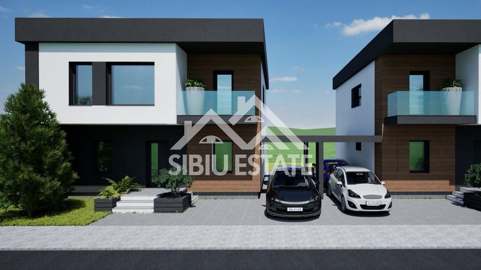 Casa nou 4 camere 129 mp utili Teren 250 mp zona buna Selimbar - Poză 6