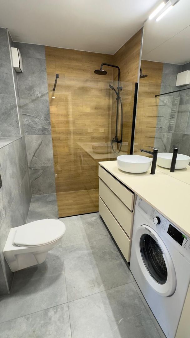 Inchiriez ap 3 camere, mobil utilat modern, loc parcare- 800 euro/luna - Poză 4
