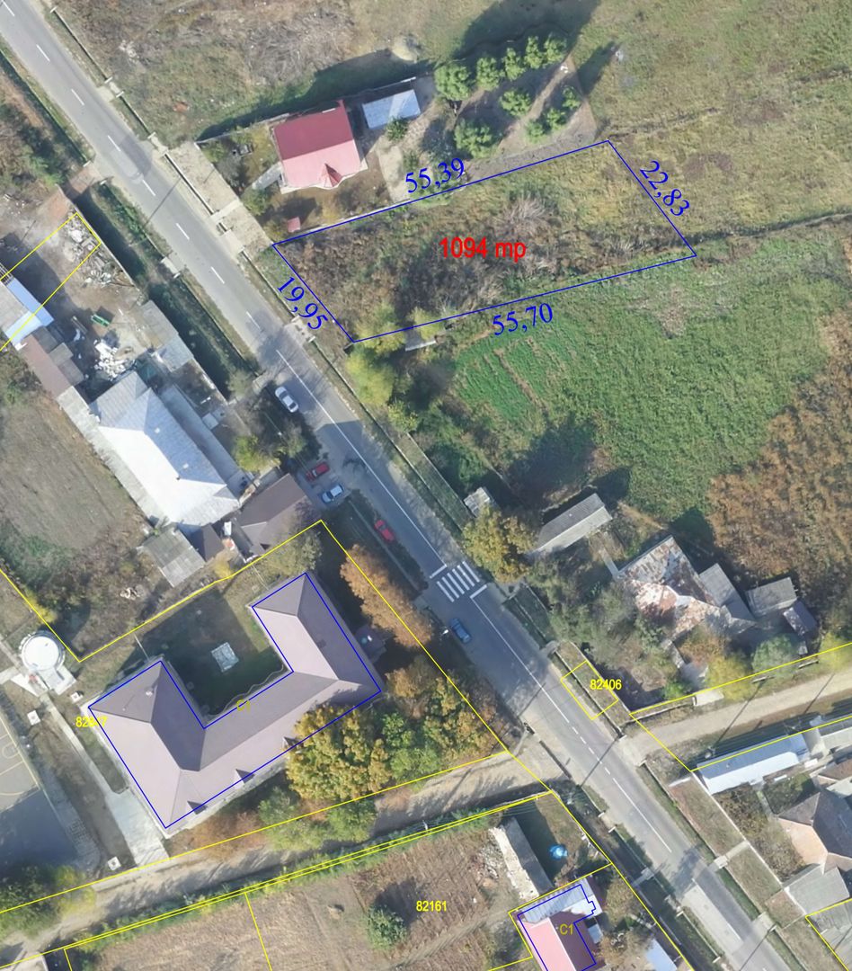 TEREN INTRAVILAN 1.100 mp, zona Școala Brodoc; - Poză 4