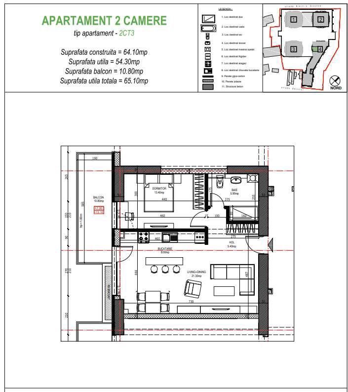Proiect rezidential autorizat 9.983 mp Baicului Sector 2 Bucuresti - Poză 5