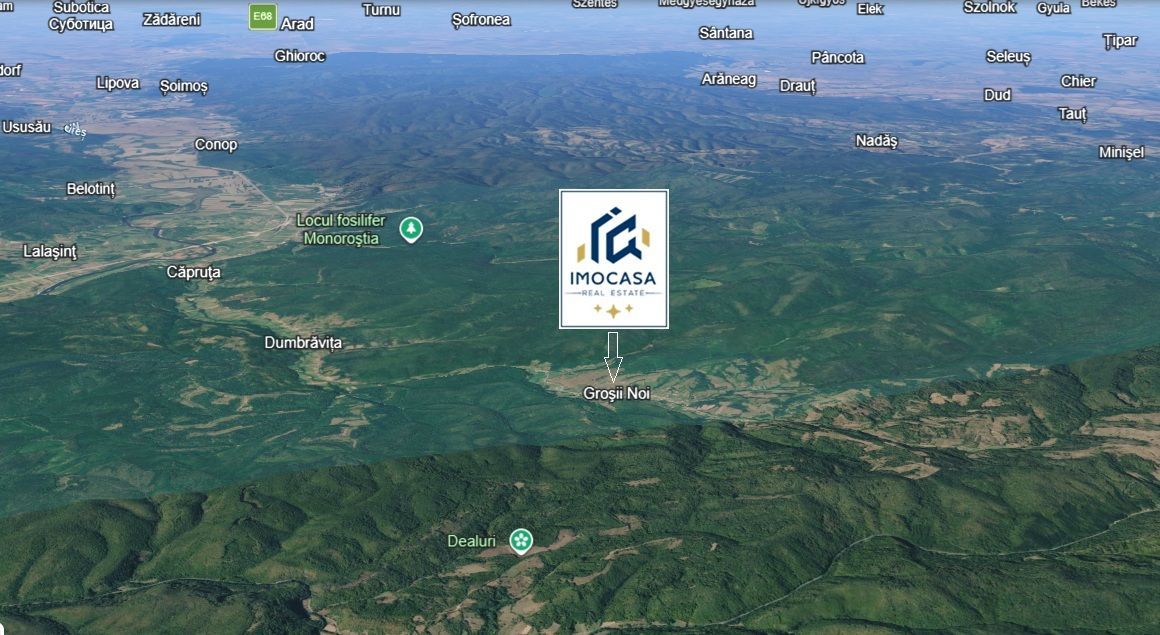 Teren de vânzare Intravilan 2878 mp în Groșii Noi, Bârzava, Județ Arad - Poză 1