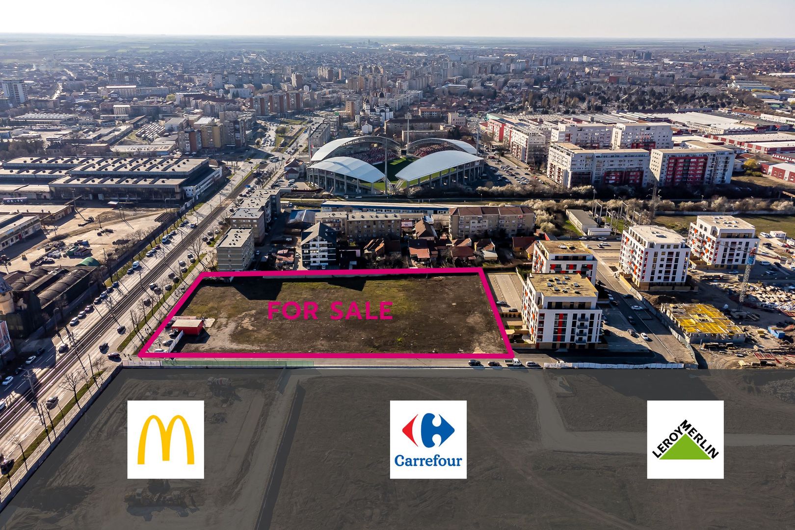 Teren central pentru dezvoltari rezidentiale si comerciale - Poză 1