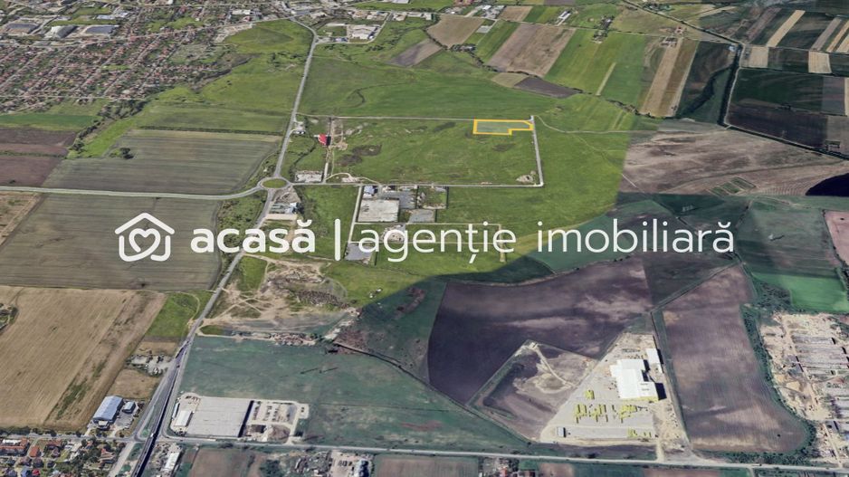 Teren 13.320 mp cu PUZ pentru hale industriale, locație cheie Arad - Poză 7