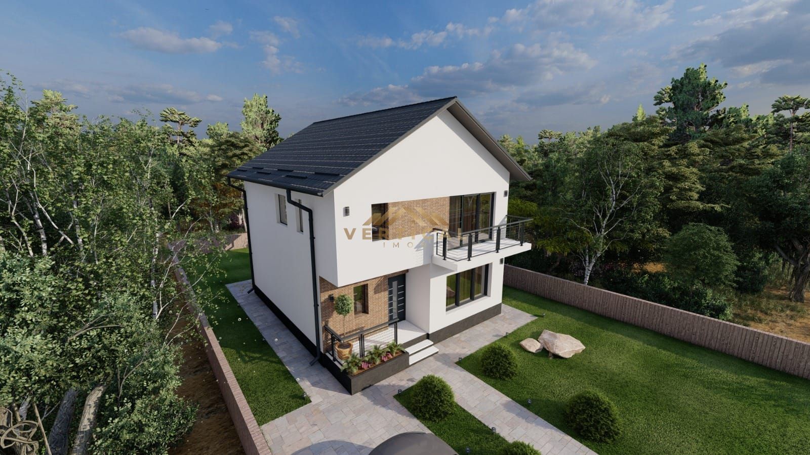 Vila 4 camere in centrul comunei Berceni - Poză 4