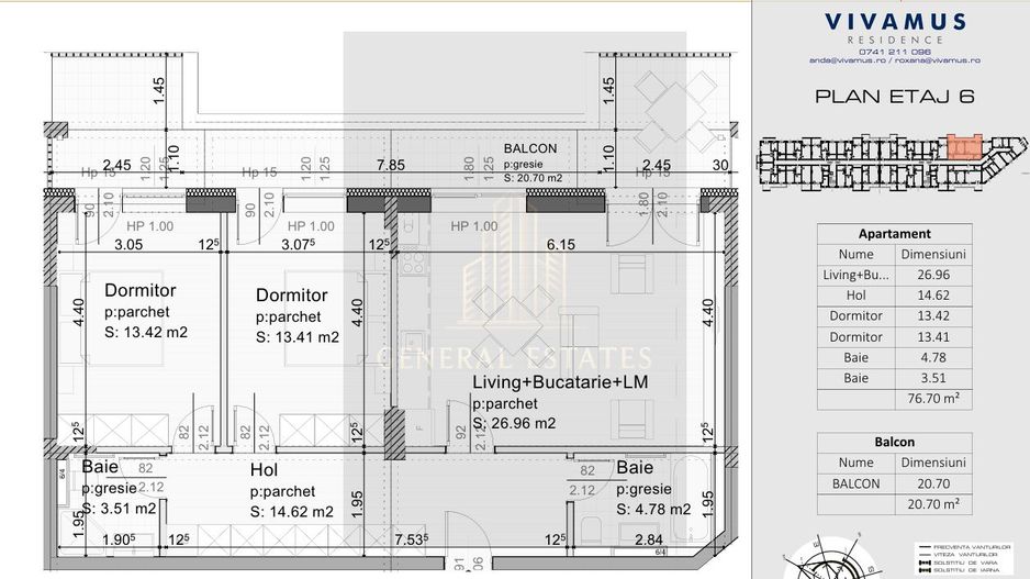 Modern și primitor– Apartament 3camere OpenSpace, ideal pentru familie - Poză 2