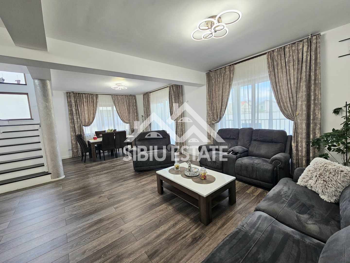 Casa 4 camere Sibiu dotari bune, pivnita, terasa - Poză 5