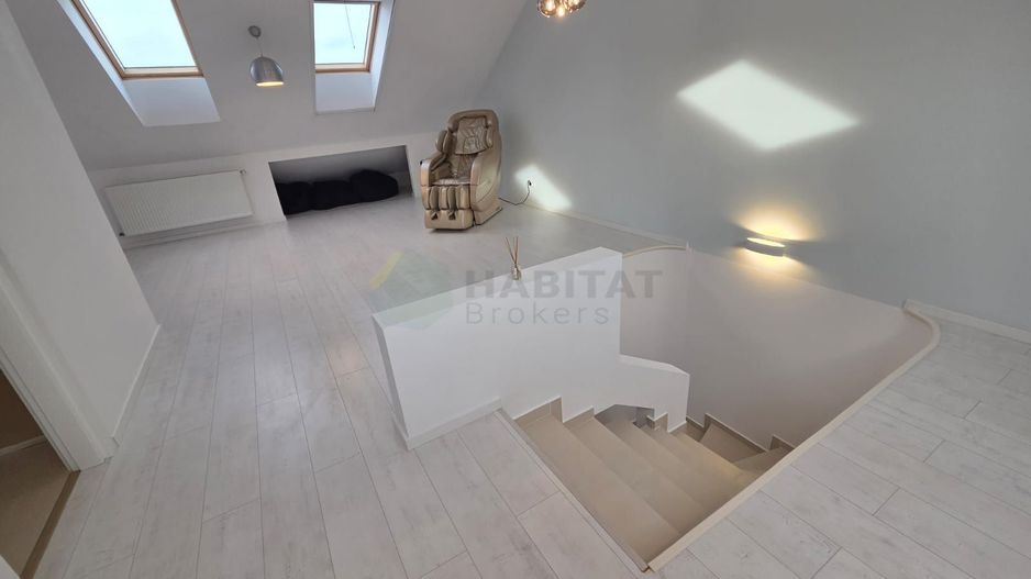 Vilă tip duplex cu mansardă, piscină și design modern – Tunari - Poză 28