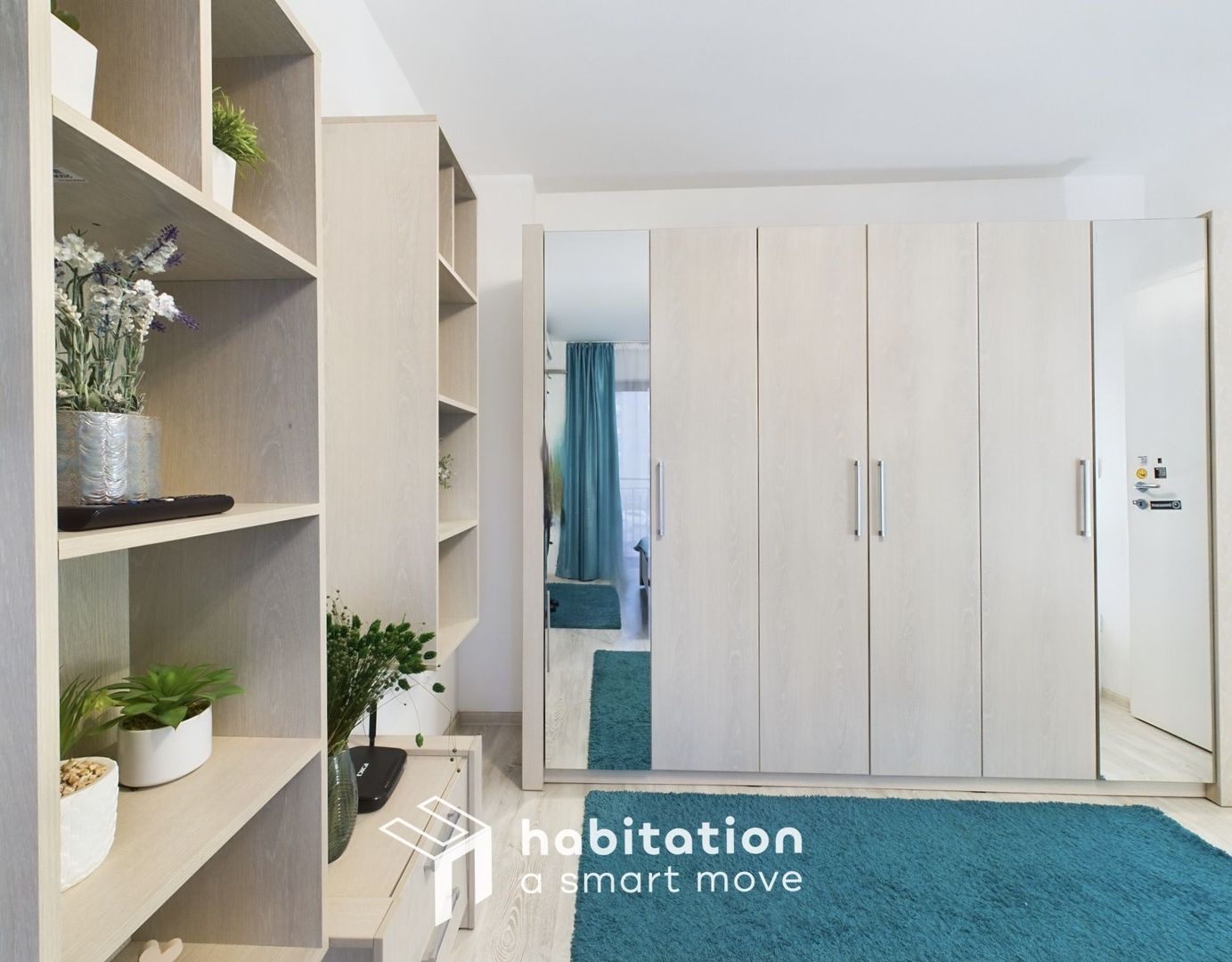 Tur virtual 2 camere, modern si vibrant, cu parcare, zona Torontalului - Poză 8