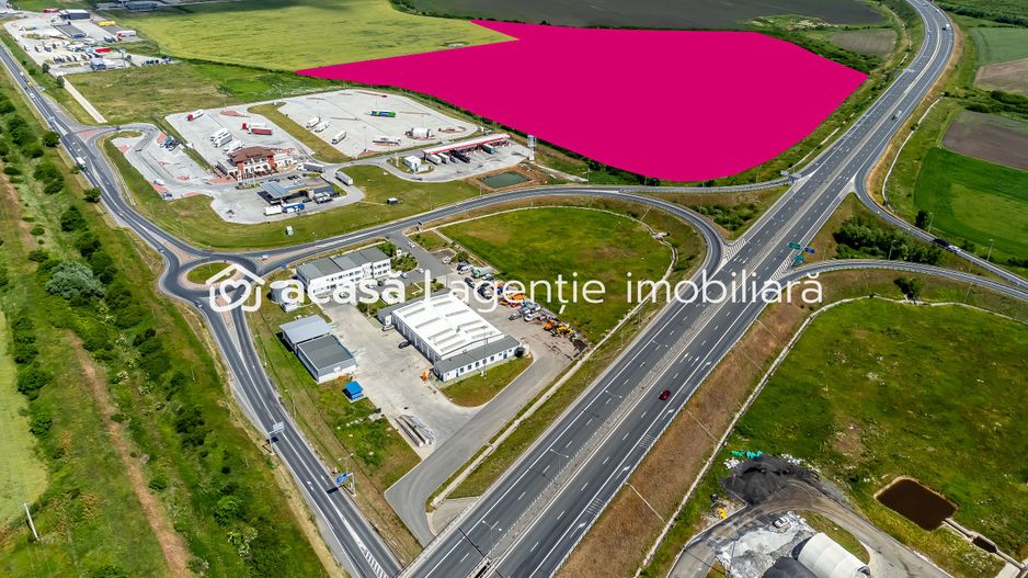 Investiție strategică: Teren cu PUZ pentru un parc logistic - Poză 1