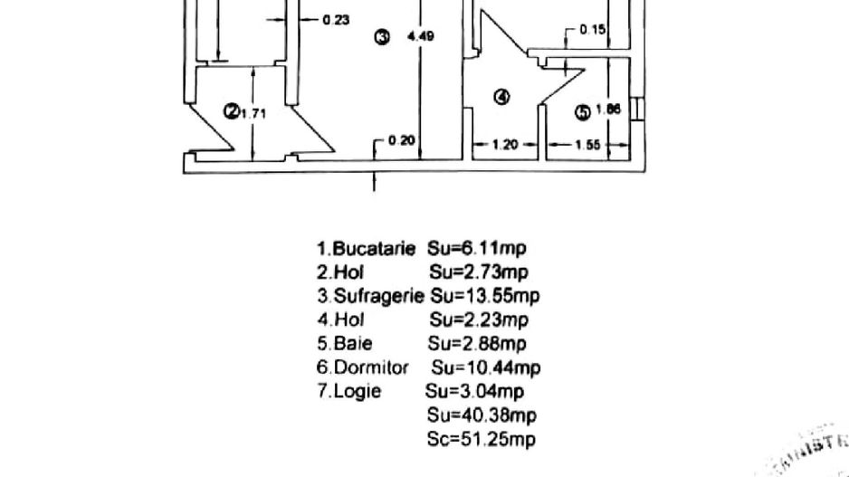 Apartament cu 2 camere, mobilat și utilat, VASLUI - zona CUZA VODĂ; - Poză 8