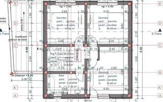 Casă individuală modernă – 3 dormitoare – terasă – carport – teren 400 mp - Schiță 4