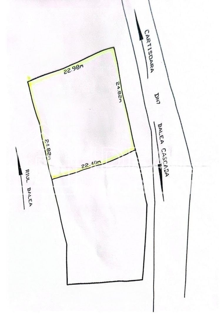 Teren intravilan 1.113 mp – deschidere la DN7C și Râul Bâlea – Cârțișoara - Poză 4